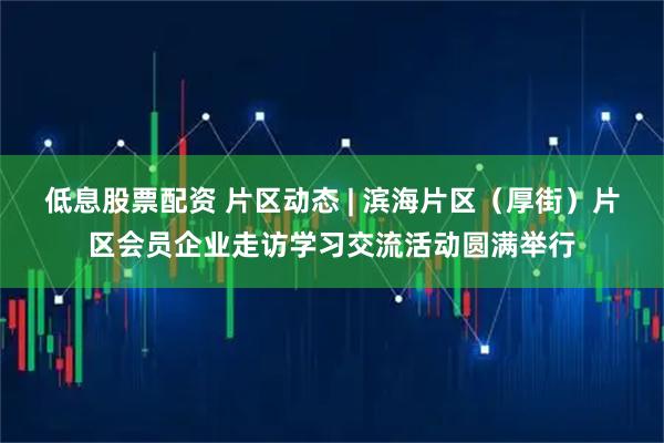 低息股票配资 片区动态 | 滨海片区（厚街）片区会员企业走访学习交流活动圆满举行